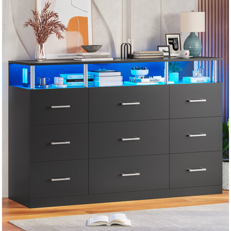 Wayfair glass dresser sales